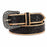 Challenger Western Leather Belt Turquoise Inlay Filigree Tooled Floral Cowboy Belt 1-1/2"