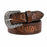 Men’s Western 1-3/4" Embossed Leather Belt with Playing Cards & Dice Design, Vintage Tooled Cowboy Belt with Engraved Metal Buckle, Casual Fashion Waist Belt