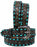 Kids Youth Young 1-1/4" Wide Tan Leather Floral Tooled Casual Jean Belt 26FKTooledC