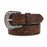 Men’s Western 1-1/2" Embossed Leather Belt with Engraved Buckle – Vintage Cowboy Style Wild Life 26FKWildlife