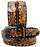 Challenger Men's 1-1/2" Wide Leather Casual Jean Belt Classic Tooled
