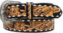 Kids Youth Child Western Floral Tooled Buckstitch Leather Belt 26FK16NChild