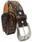Challenger Men's 1-1/2" Wide Leather Casual Jean Belt Classic Tooled