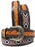Kids Child Youth 1-1/4" Wide Western Floral Beaded Leather Belt 26FK38C