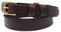 Men's Leather 1 1/4" Wide Plain Casual Jean Ranger Belt  12RAA54