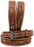 1-1/2" Western Antique Floral Tooled Ranger Full-Grain Leather Belt RSRangerTool