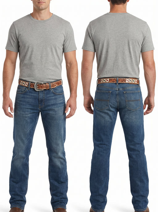 Tooled Ace Belt