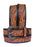 40" Challenger 2" Western Leather Belt Floral Tooled Black Edge Contrast Stitch Blackthorn Western 26RS150U2