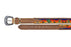 38"  Western 1-3/4" Tapered Floral Beaded Genuine Leather Belt 26RS101T