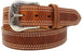 Men's Western Rodeo Heavy Duty Full-Grain Leather Belt 26RT09