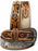 Men Women Kids Western Floral Tooled Cowhide Hairon Full-Grain Leather Belt 26RT60