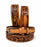 Challenger 1-1/2" Western Belt  Leather, Two-Tone Design, Contrast Stitching  26RT Ranger Tooled