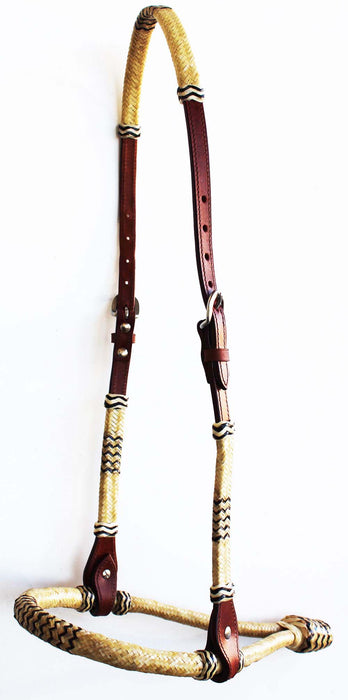 Horse Western Core BOSAL Hackamore Bitless Bridle Headstall Mecate 27901  for sale online