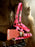Horse Noseband Tack Bronc Leather HALTER Tiedown Lead Rope Pink 28052