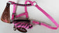 Horse Noseband Tack Bronc Leather HALTER Tiedown Lead Rope  280614
