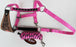 Horse Noseband Tack Bronc Leather HALTER Tiedown Lead Rope  280626