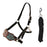 Horse Noseband Tack Bronc Leather HALTER Tiedown Lead Rope 280RSHalter