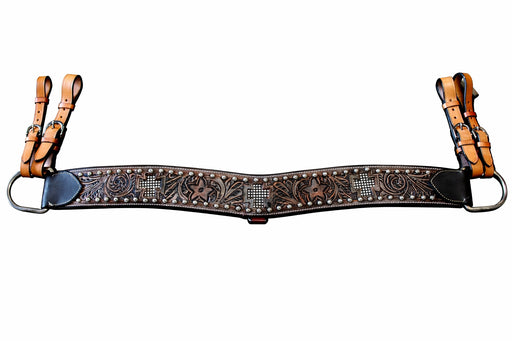 Horse Reining Tripping Steer Roping Breast Collar Western Saddle Tack  29TrippingCollar