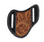 Western Leather Floral Tooled Beaded Inlay Knife Holder Flat Sheath 29RSKnifeHolder-B