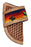 Western Floral Tooled Beaded Inlay Leather Belt Loop Knife Sheath 29RSBeaded
