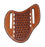 Western Leather Basket Weave Tooled Buckstitch Knife Holder Flat Sheath 29RST01B