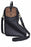 Challenger Western Leather Travel Boot Bag Tooled Floral Black Midnight Ridge 30RS03