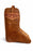 Challenger Western Leather Travel Boot Bag Tooled Floral Tan Saddle Creek Trail 30RS04