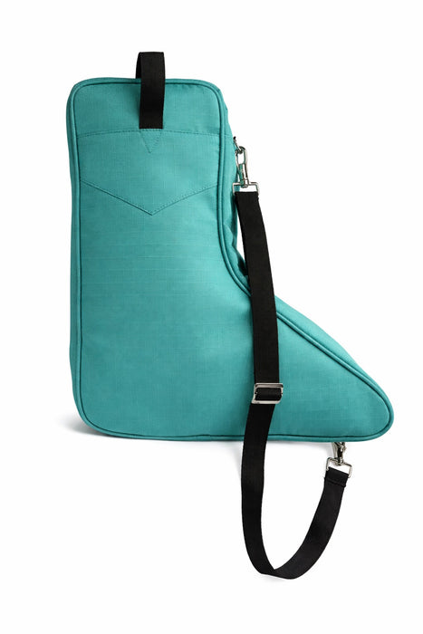 Challenger Nylon Western Boot Bag w/ Shoulder Strap & Dual Zipper Compartments 30RS