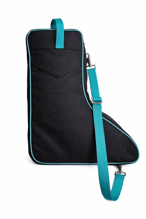 Challenger Nylon Western Boot Bag w/ Shoulder Strap & Dual Zipper Compartments 30RS