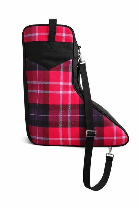 Challenger Nylon Western Boot Bag w/ Shoulder Strap & Dual Zipper Compartments 30RS