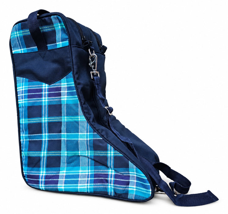 Challenger Nylon Western Boot Bag w/ Shoulder Strap & Dual Zipper Compartments 30RS
