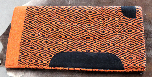 Acrylic Western Show Horse Trail SADDLE PAD Rodeo Blanket Double Weave 3438