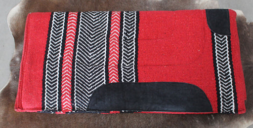 Acrylic Western Show Horse Trail SADDLE PAD Rodeo Blanket Double Weave 3442