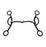 Sweet Iron SS Twisted Wire Horse Snaffle Bit 6"cheeks 35150