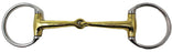 SS Copper 5" Mouth English Western Eggbutt Snaffle Horse Bit Tack Bridle 35189