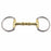 Horse SS Brass Horse Tack Western English Eggbutt Snaffle Bit Oval Link 5-1/2" 35190A