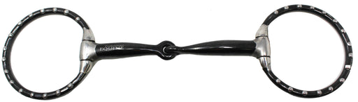 Horse 5" Mouth Studded Eggbutt Sweet Iron Snaffle Horse Bit 35327B