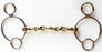 SS 3 Ring Continental Dutch Gag Waterford Horse Bit Mouth Equine 35380