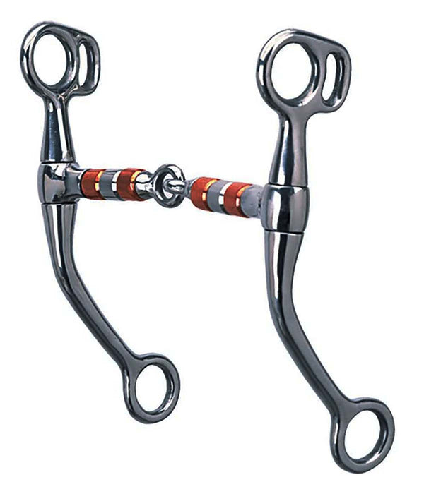 Horse Tom Thumb Stainless Steel Copper Rollers Shank Training Horse Bit Mouth 35442v