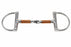 Horse 4-1/2" Stainless Steel D-Ring Copper Wire Snaffle Mouth Horse Bit 35513A