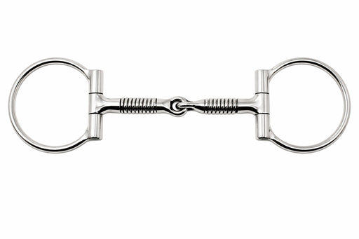 Steel Coiled Wire 5" Mouth Western Snaffle Horse Bit Tack Equine 35516B