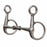 Horse 4 1/2" Hanging Cheek Double Jointed Baucher Bit with Lozenge 35526A