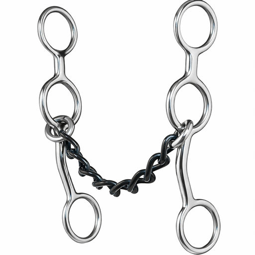 Horse  5" Sweet Iron Chain Mouth Gag Bit 35630B