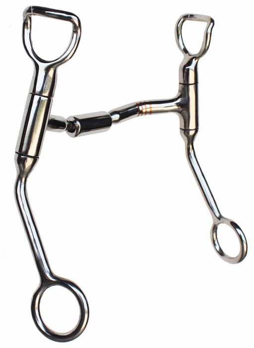 Stainless Steel Comfort Jointed Swivel Mouth Futurity Training Bit 35639