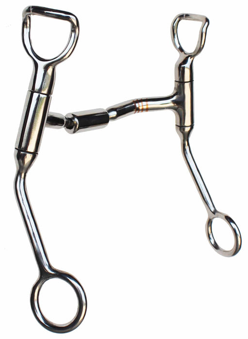 Stainless Steel Comfort Jointed Swivel Mouth Futurity Training Bit 35639