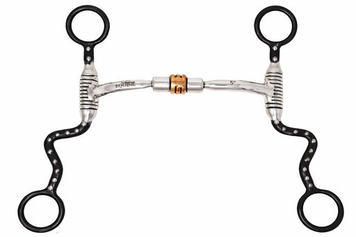 Western Comfort Jointed Copper Rollers Swivel Mouth Futurity Bit 35643