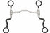 Western  Comfort Jointed Low-Port Swivel Mouth Long Shank Futurity Bit 35644