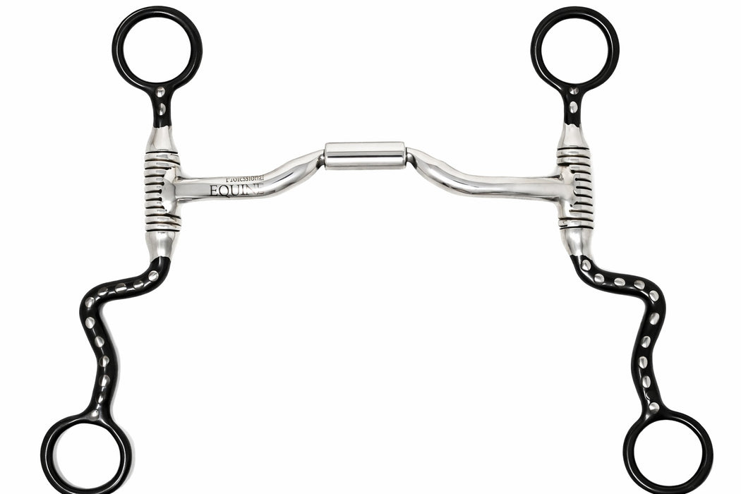 Western  Comfort Jointed Low-Port Swivel Mouth Long Shank Futurity Bit 35644