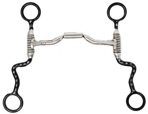 Western  Comfort Jointed Low-Port Swivel Mouth Long Shank Futurity Bit 35644