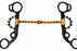 Short Shank Argentine Twisted Wire Copper Mouth Snaffle Horse Bit 35654C